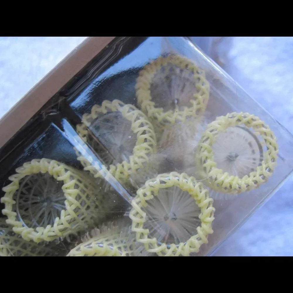 12 Goody 2006 Small Brush Rollers Classic Hair Curlers White Holding Pins Finish